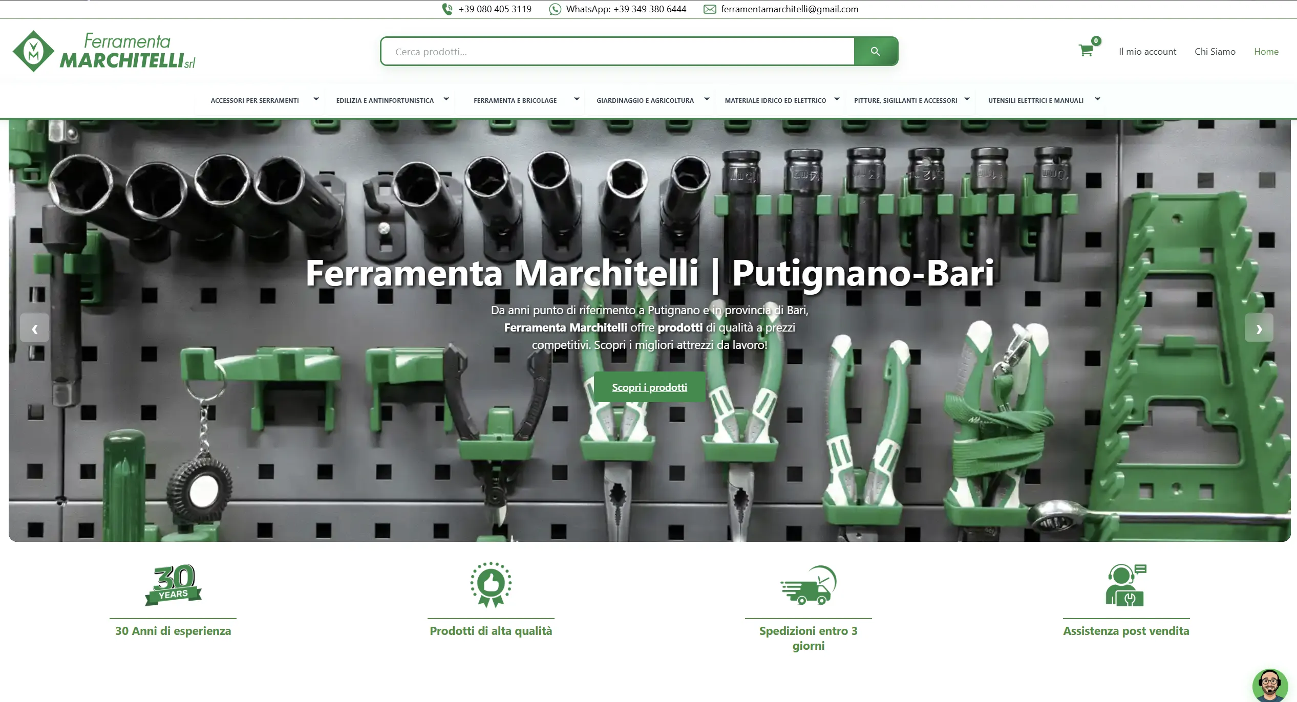 Caso studio SEO Puglia - PMI ferramenta B2B +340% traffico organico in 6 mesi con posizionamento Google