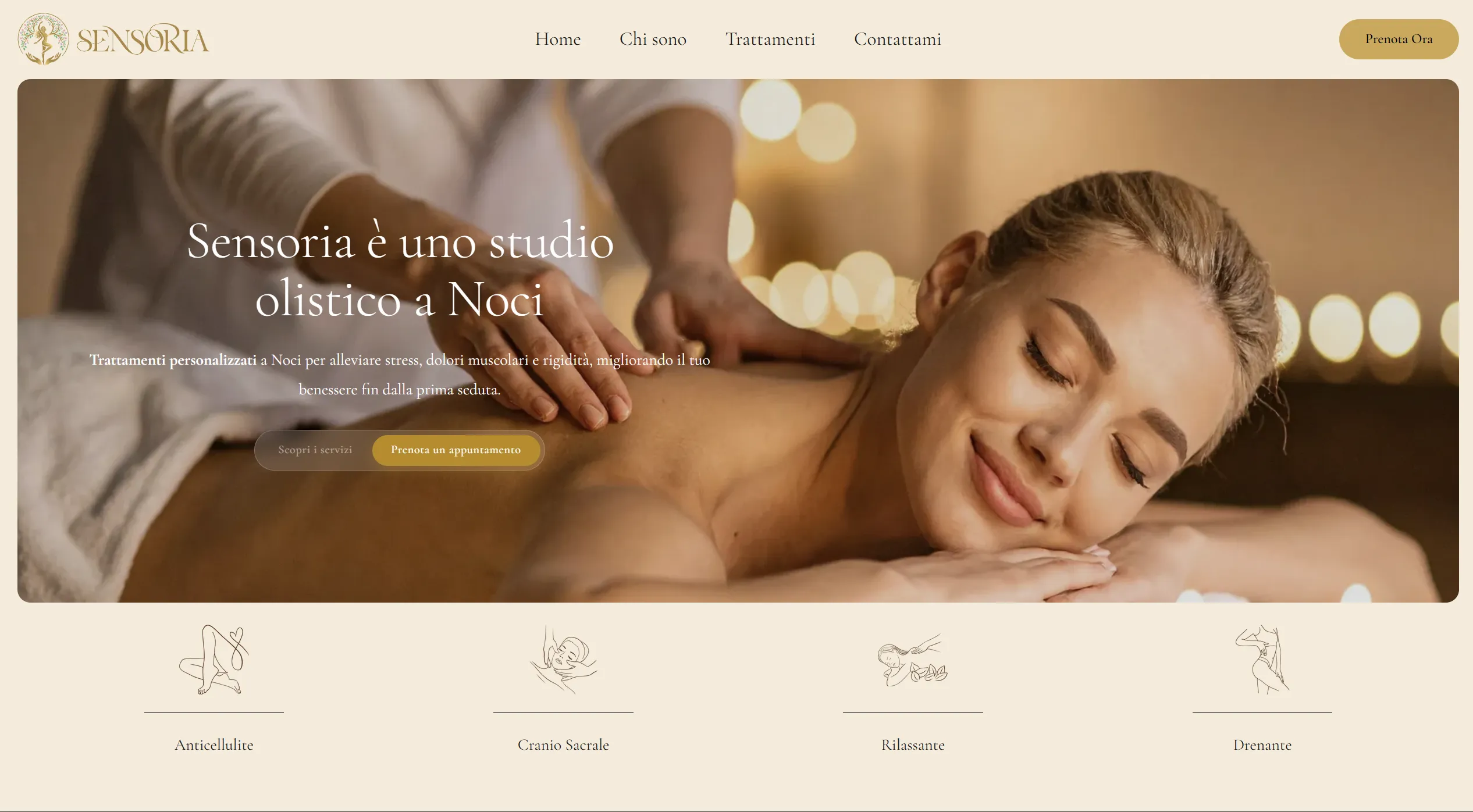 Sensoriastudio.it — Sito web realizzato da Foxmedia